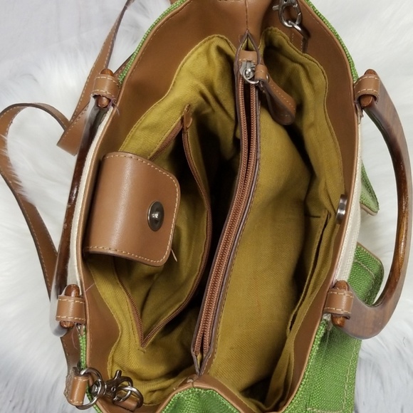 Relic by Fossil Woven Canvas Top Handle Crossbody Bag - Picture 7 of 16